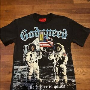 Godspeed Black Astronaut Graphic Tee The future is yours Working NFC